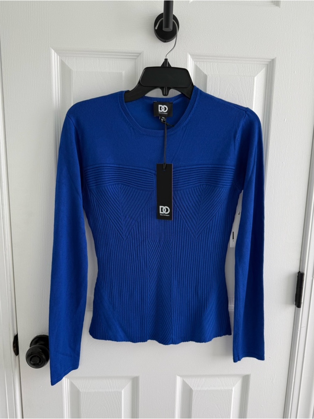 DO BY DEE OCLEPPO Rib Sweater In Sodalite Blue